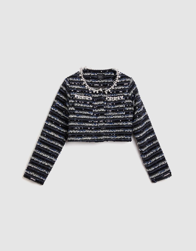 Bardot Junior - Lana Boucle Jacket - Kids-Teens