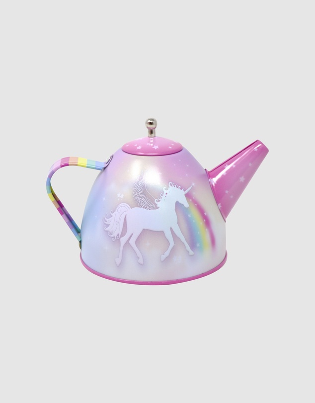 Pink Poppy - Unicorn Dreamer 15 Piece Tin Tea Set In Carry Case