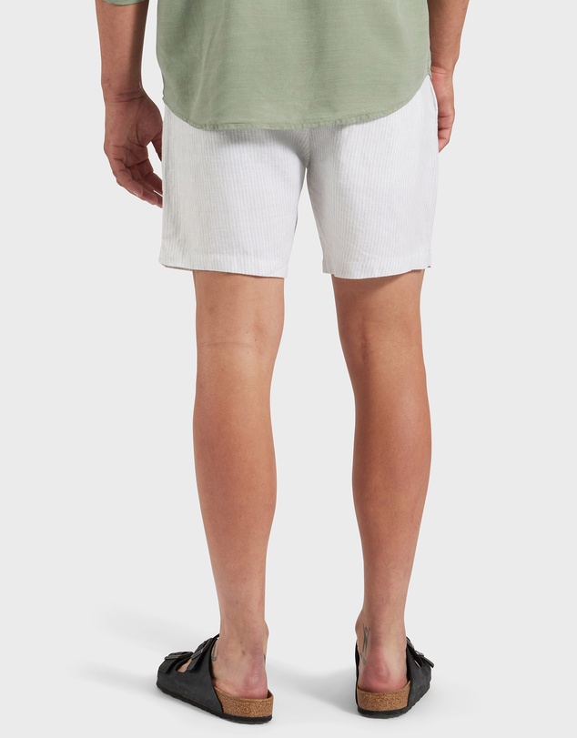 Academy Brand - Stripe Riviera Linen Short