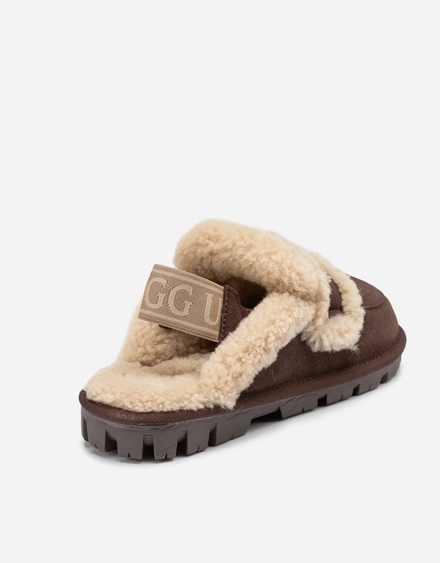 Ozwear Connection Uggs - Ugg Violet Shearling Slipper (Elastic Logo) (Detachable Feature)