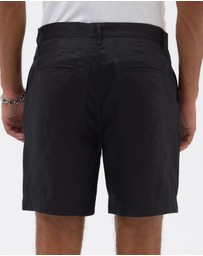 AERE - Tailored Linen Shorts