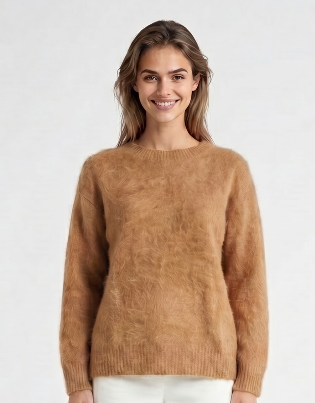 SILK MAGNOLIA - Brushed Cashmere Jumper