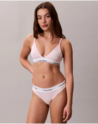Calvin Klein - Icon Cotton Modal Lightly Lined Triangle Bralette