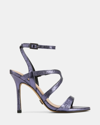 Wittner - Uma Metallic Leather Stiletto Sandals