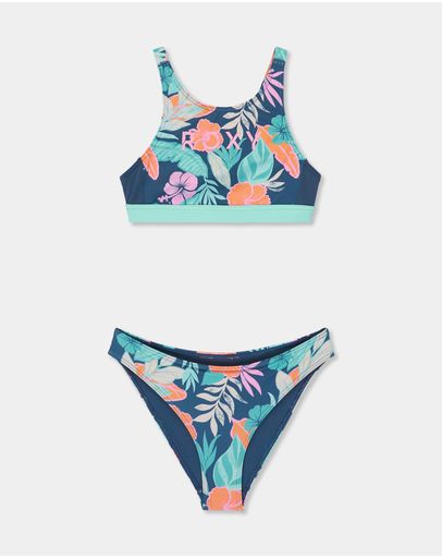 VINTAGE INDIGO TROPICAL ADVENT