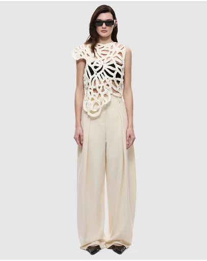MISHA - The Hand Woven Crochet Top