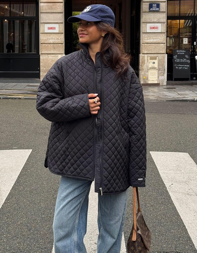 Aim'n - Oversized Quilted Jacket