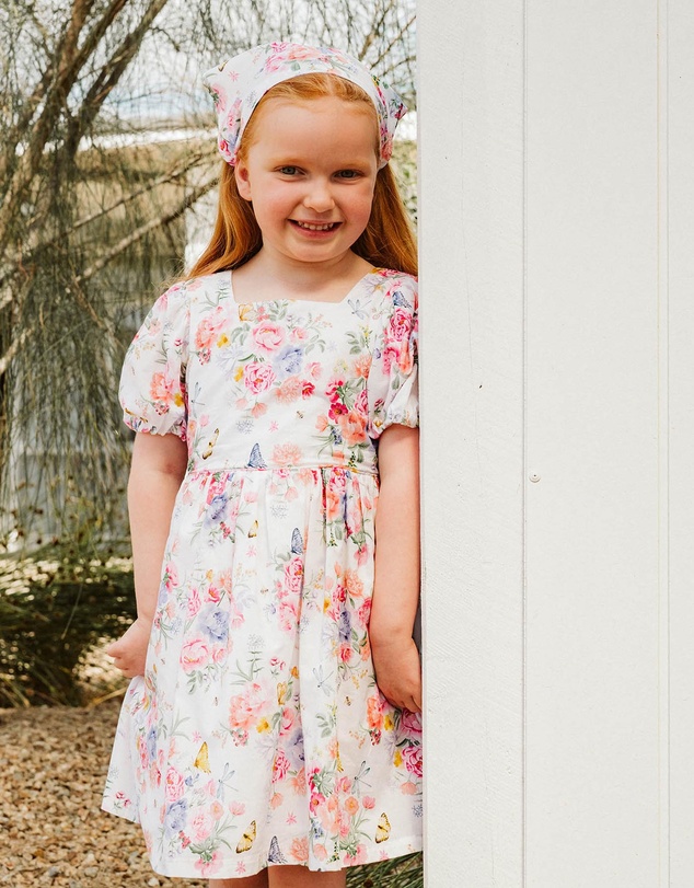 Minihaha - Bianca White Sundress - Kids-Teens