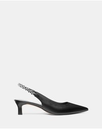 Michael Kors - Marcia Kitten Sling Pumps