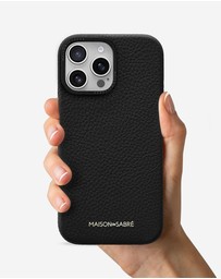 Maison De Sabre - Leather Phone Case (iPhone 16 Pro Max)