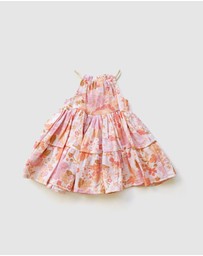 WITH LOVE FOR KIDS - Cotton Muslin Dress - Babies - Kids