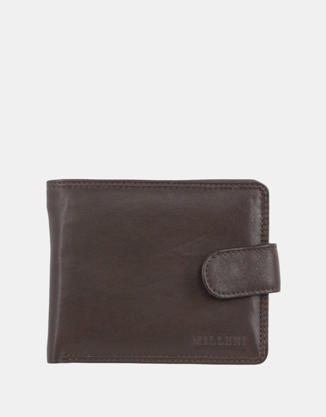 Milleni - Milleni Leather Men's Tab Wallet