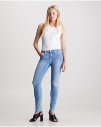Calvin Klein Jeans - Mid Rise Skinny Jeans