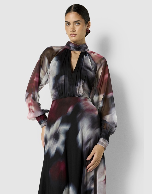 Montique - Sutton Printed Cocktail Dress