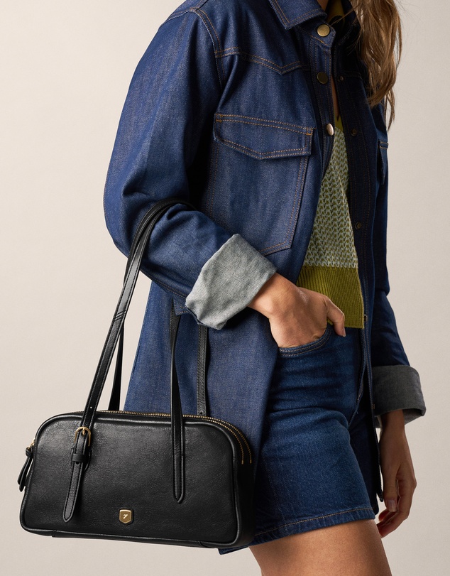 Fossil - Danni Black Shoulder Bag