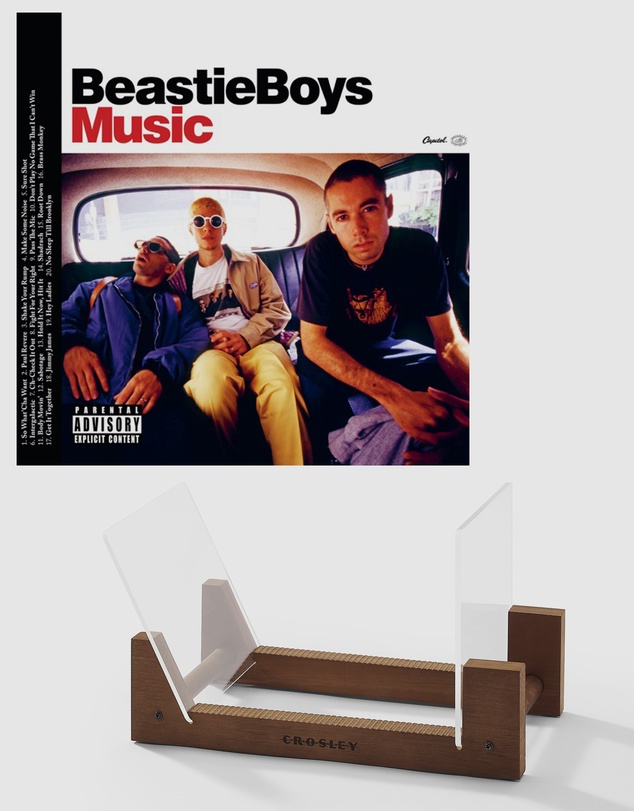 Universal Music - Beastie Boys - Beastie Boys Music - 2Lp Vinyl Album & Crosley Record Storage Display Stand