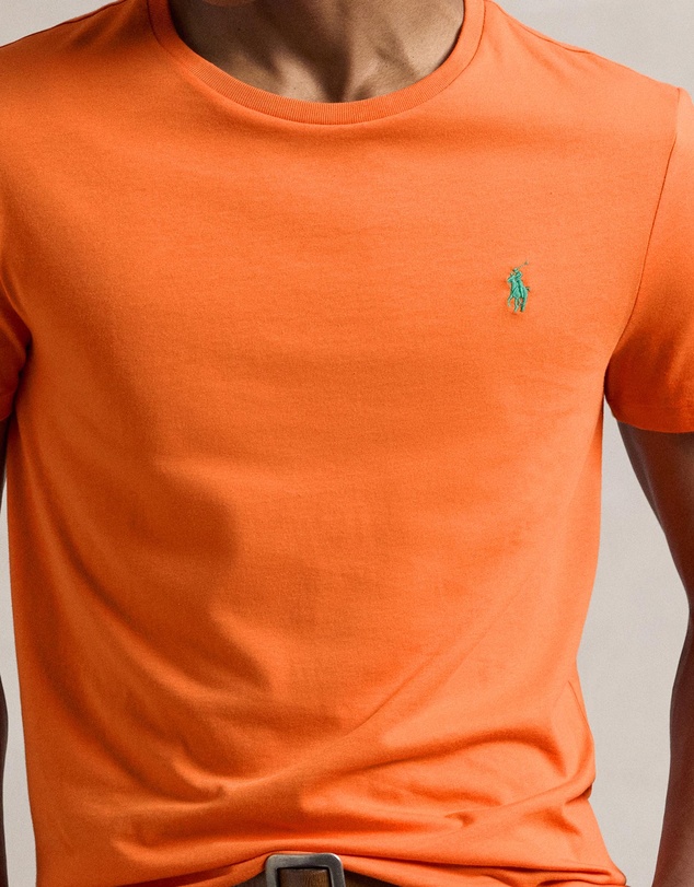 Polo Ralph Lauren - Custom Slim Fit Jersey Crewneck T-Shirt