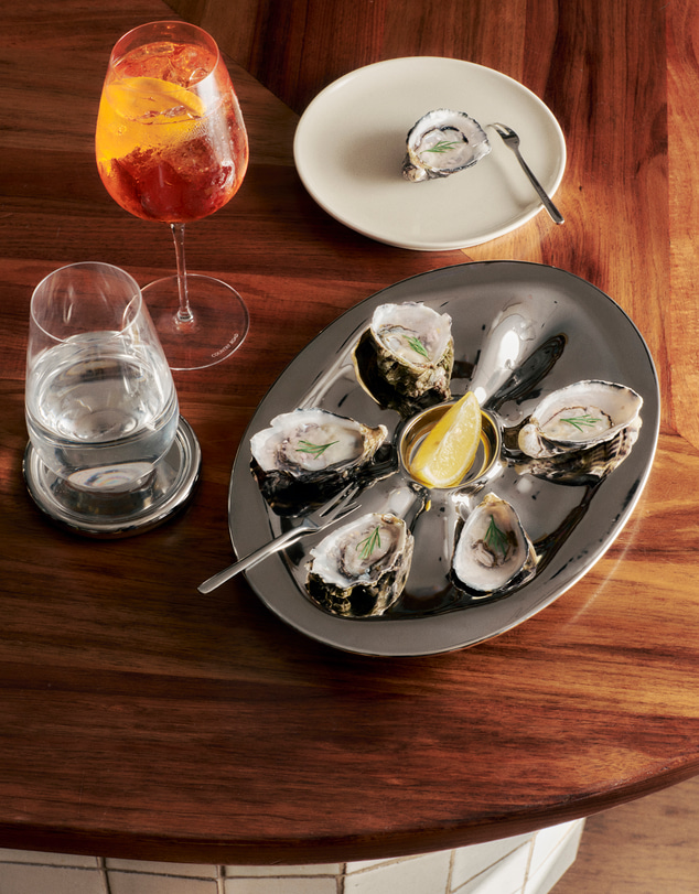 Country Road - Polly 6 Piece Oyster Plate