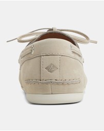 Sperry - Slim Boat Leather Nubuck Pumice- Women's