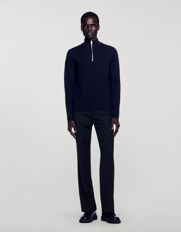 Sandro - Zip Sweater Sweater