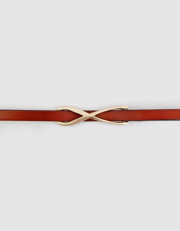 Belle & Bloom - London Mood Leather Tie Belt