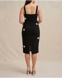BY JOHNNY. - Priscilla Pearl Midi Dress
