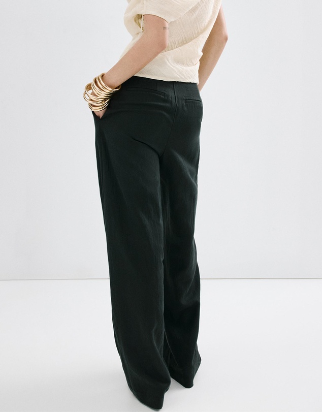 M.N.G - Straight-Fit Lyocell Trousers