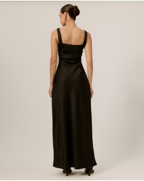 Tussah - Lulu Satin Midi Dress