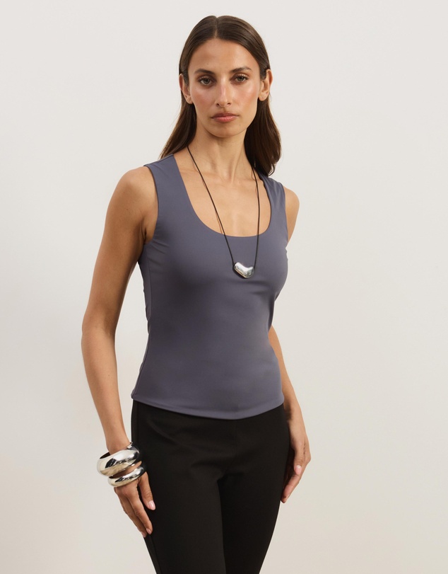 Atmos&Here - Jersey Scoop Neck Tank