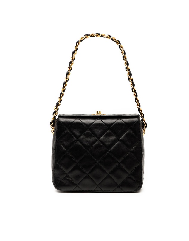 Pre-Loved by Azura Reborn - Pre-Loved CC Quilted Lambskin Turnlock Handbag