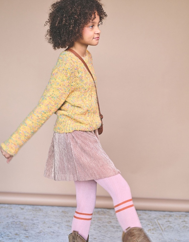 NONO - Razer Ribbed Tights - Kids-Teens