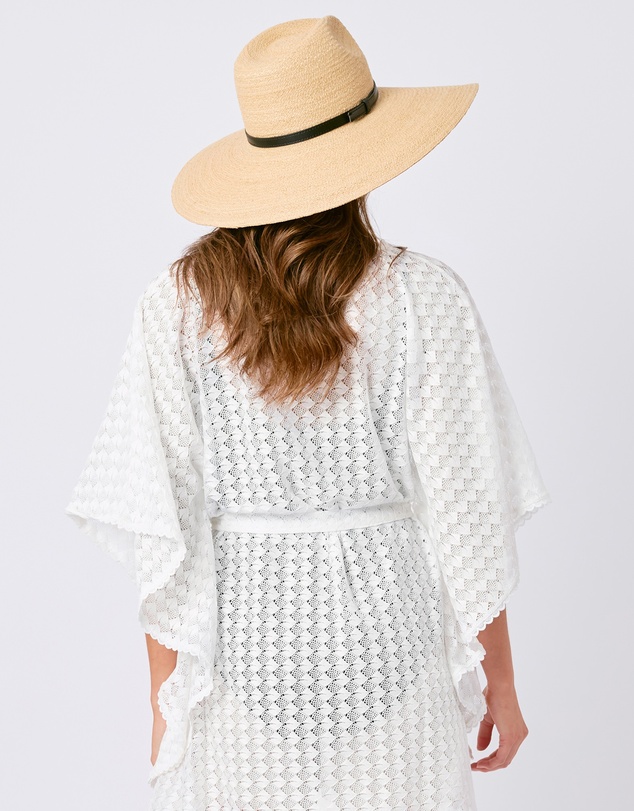 UNE PIECE - Wide Brim Madagascan Raffia Sun Hat