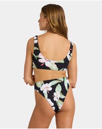 Roxy - Womens Printed Essentials Bralette Bikini Top