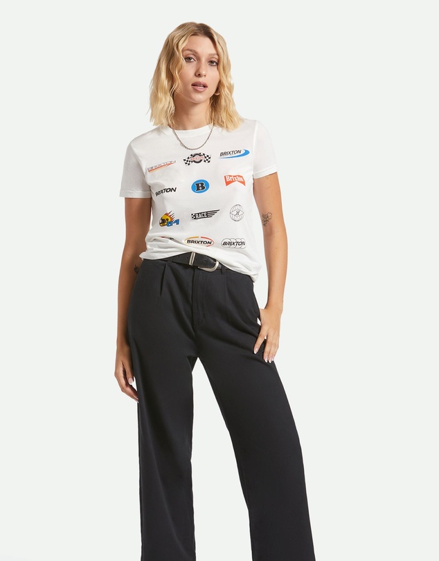 Brixton - Racing Patches Crew Tee