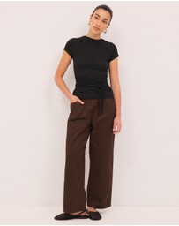Calli - Kendall Cap Sleeve Jersey Top