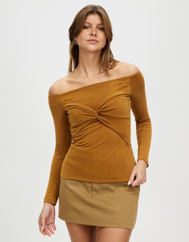 Third Form - Turn Around Off Shoulder Top