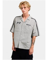 Black Noise White Rain - Noise Short Sleeve Shirt