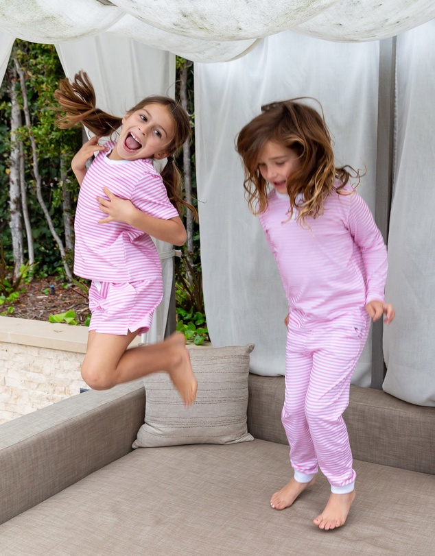 Sant And Abel - Kids Peony Jersey Short PJ Set
