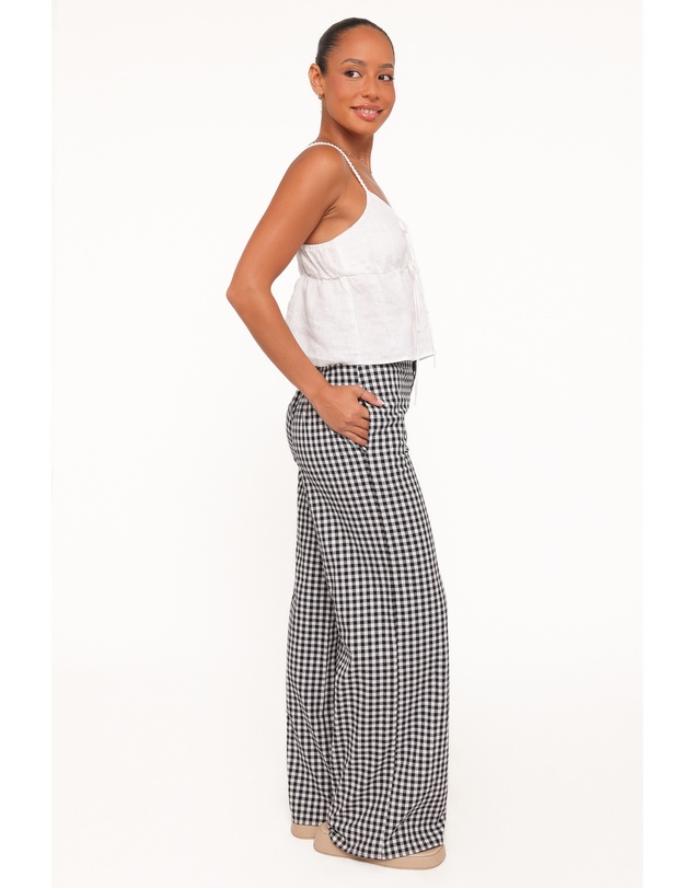 Petal & Pup - Abbott Pants - Black Gingham
