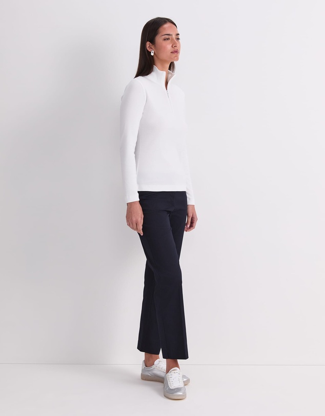 Sportscraft - Lucy Zip Funnel Neck Top
