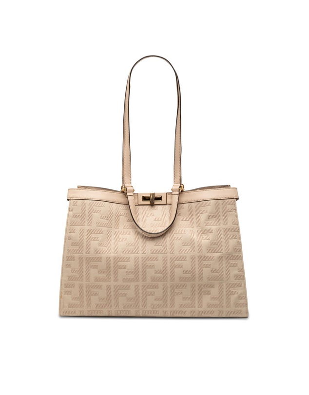 Pre-Loved by Azura Reborn - Pre-Loved Zucca Embroidered Canvas Peekaboo X Tote