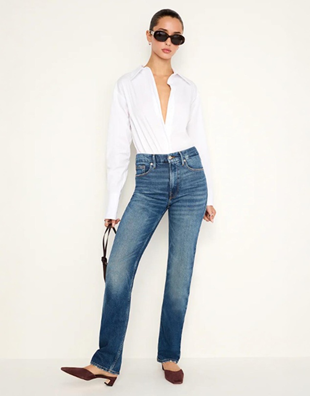 Good American - Good Icon Straight Jeans