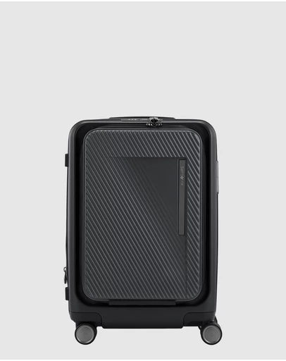 Samsonite - Zipprix Carry-On Small 55cm Suitcase Expandable With 14'' Laptop Front Pocket and Waypoint™ Smart Tag