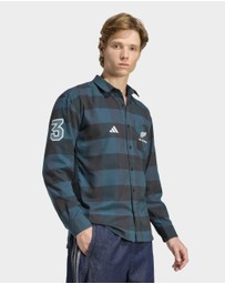 adidas Performance - All Blacks Flannel Shirt Mens