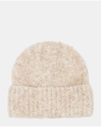 Morgan & Taylor - Freya Boucle Beanie in Cream