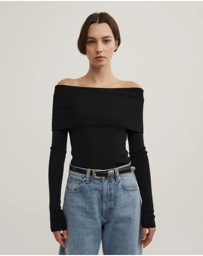 Witchery - Fold Over Knit