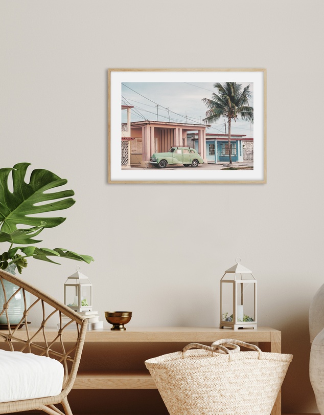 Olive et Oriel - Havana Streets Art Print