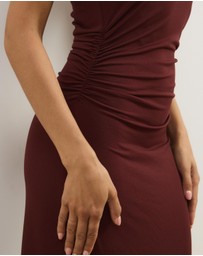 Atmos&Here - Ida Halter Neck Maxi Dress