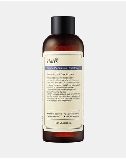 Dear Klairs - Supple Preparation Facial Toner 180ml