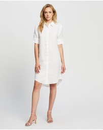 White By FTL - Hettie Shirt Dress